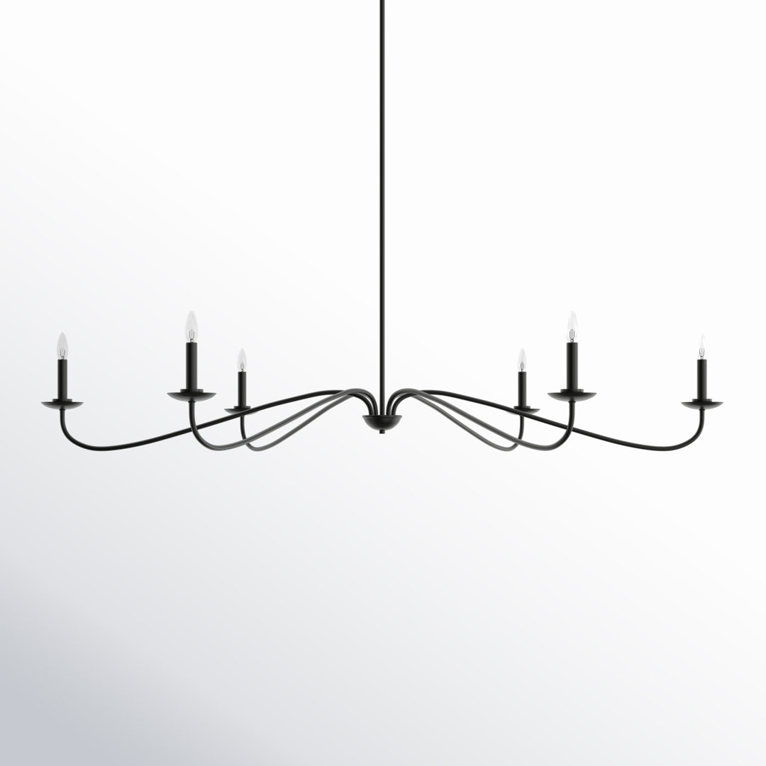 Zoyla 6-Light Chandelier Joss & Main 