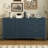 Minimalist Sideboard With Wave-Pattern Design For Entryway