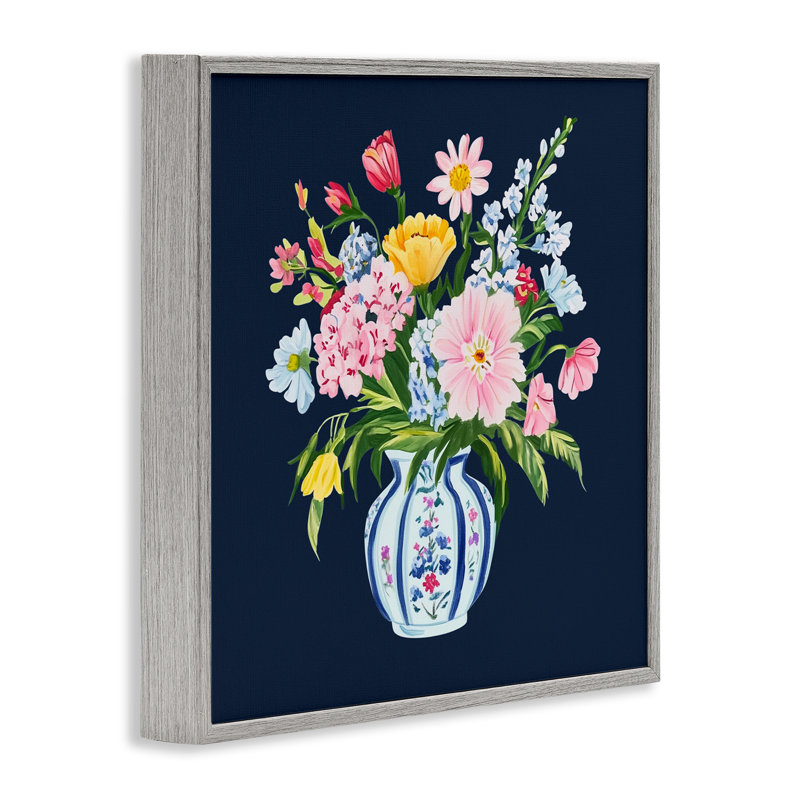 Vase Spring Elegance, Estampe numérique Farmhouse, H 12 po x l 12 po
