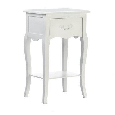 Table d'appoint Country Loft | Table d'appoint en bois demi-cercle