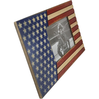 Figurine rustique patriotique