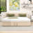 Versatile Twin Velvet Daybed with Twin Trundle-54944854