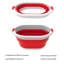Panier pliable - Panier à main escamotable polyvalent peu encombrant pour les produits de nettoyage et plus-1694199841