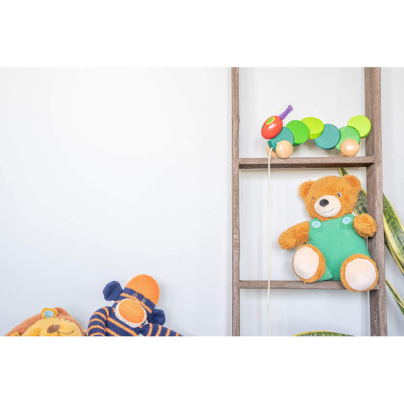 Étagère échelle en bois Orla, (5 tablettes) H 57 po x l 15 po x P 5 po, Espresso