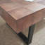 Table basse rustique en bois industriel