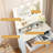 Vanity Desk With Mirror And Lights, Dressing Table With Large Drawer, 2 Level Storage Dresser 3 Lighting Modes Adjustable Brightness-544688291