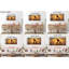 «Jesus Sunset», art mural Jésus inspirant, œuvre d'art sur toile encadrée en pin, toile encadrée en pin, 12 po x 24 po-1403113083