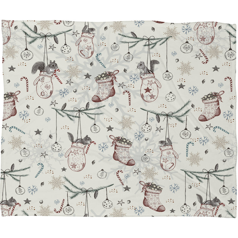 Jeté en peluche de noël polaire silkeborg, Moyen