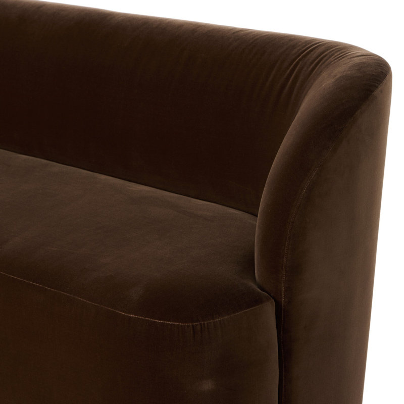 Dorset Banquette L Shape 76, 31.5" H x 98.5" W x 76" D, Right