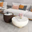 Table basse d'appoint moderne en cuir PU-114239776
