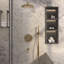 Système de douche complet à double fonction Calder avec valve brute-98287148