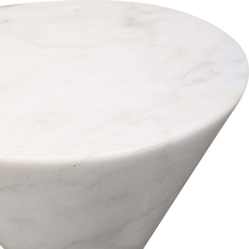 Lazuli Marble Top End Table
