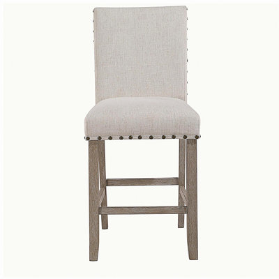 MARIAN White Bar Stool (Set of 2)