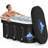 Suteck XL142 Gal Oval Ice Bath Tub for Recovery, Foldable Ice Baths with Water-filled Cushion