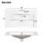 Deltonia 30'' Single Bathroom Vanity with Resin Top-1629047993