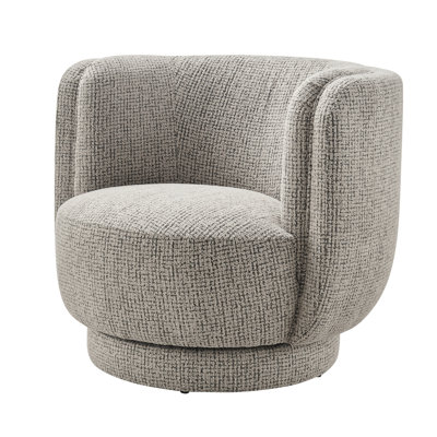 Huy Swivel Accent Arm Chair - Mila Taupe