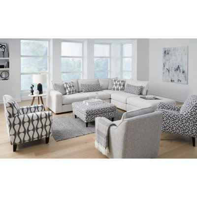  Fabiana Natural Modular Sectional