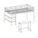 Nanafalia Platform Loft Bed with Shelves by Isabelle & Max™