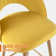 360°Swivel Upholstered Counter Stools With Backrest