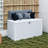 230 Gallon Large Deck Box  Divider & Side Handles-109557145