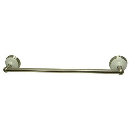Victorian 18" Towel Bar, Brushed Nickel