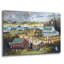  «Halloween Hayride» par JL Munro, art mural en verre acrylique, 36 po x 24 po-706722075