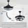 Deljanka 42'' Ceiling Fan with LED Lights