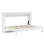 Lit escamotable pliable qui se plie dans une armoire