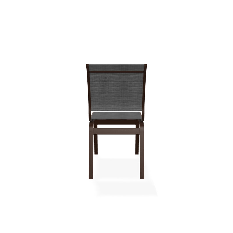 Chaise d'appoint de salle à manger Hiraku, Kona texturé, Gris anthracite Collect