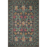 Rifle Paper Co. x Loloi Rosa Black Area Rug