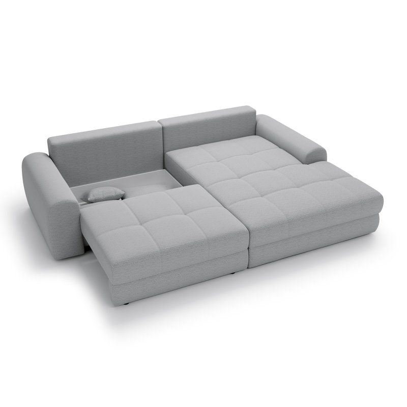 Corner Sofa Lorson L, Left Hand Facing, Light Gray