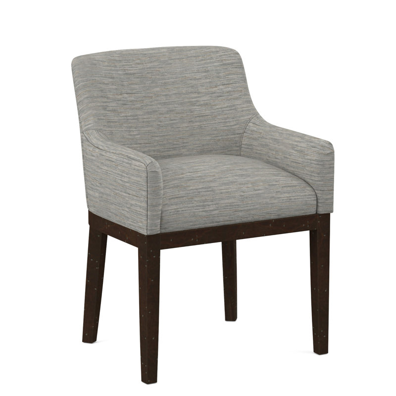 Upholstered Arm Chair, 61555-75, Black