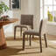 Chaise rembourrée en cuir Rhodes-109758098
