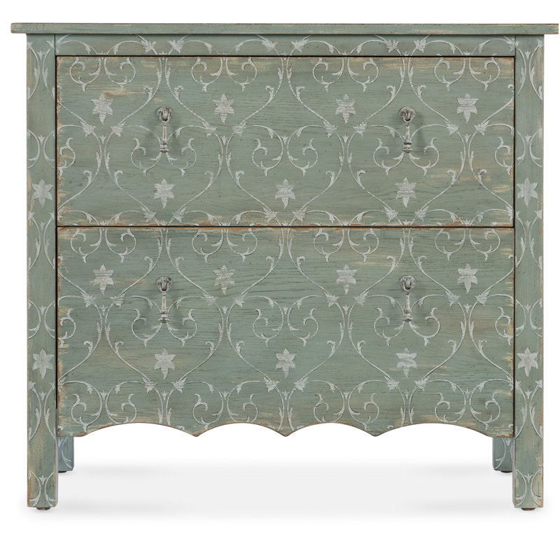 Americana Two-Drawer Accent Chest