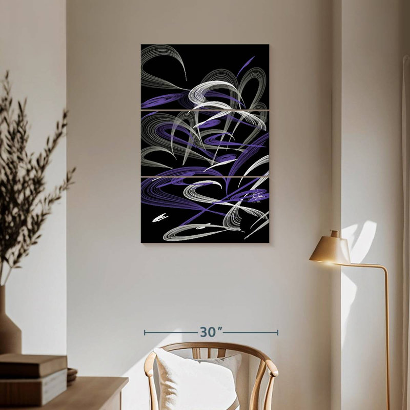 Avery Heart Strings, 57" H x 36" W