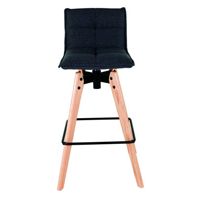 Parsonsfield Upholstered Bar Stool with Solid Wood Frame