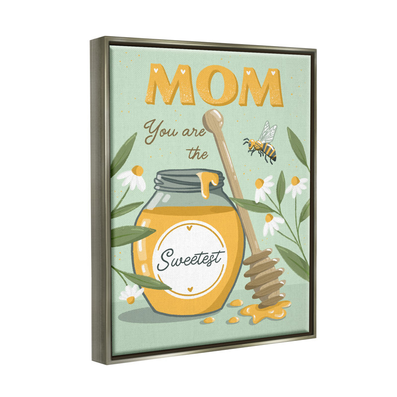 «Mom You Are The Sweetest Honey Jar» par Dominika Godette, impression, H 21 po x l 17 po x P 1,7 po