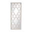 Miroir de plancher blanc vieilli 24 po x 60 po