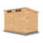 10 ft x 6 ft Pent Security Shed