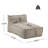 Carl Outdoor Bean Bag Lounge Chair With Removable Cover-441641166