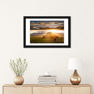 " Wet Mountain Barn L " by Dan Ballard