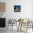 Trendy Duck at Cafe Floating Frame, design by Lucia Heffernan-2081556901-2081556900