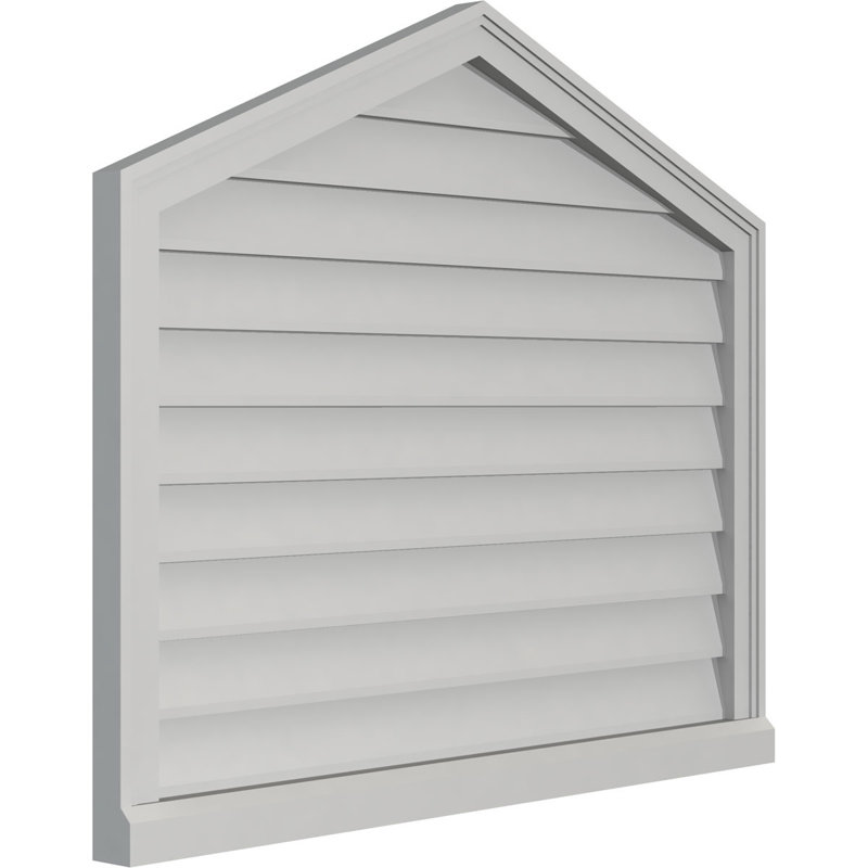 Ventilé à pignon non-fonctionnel Signature, H 32 po x l 38 po x P 2 po
