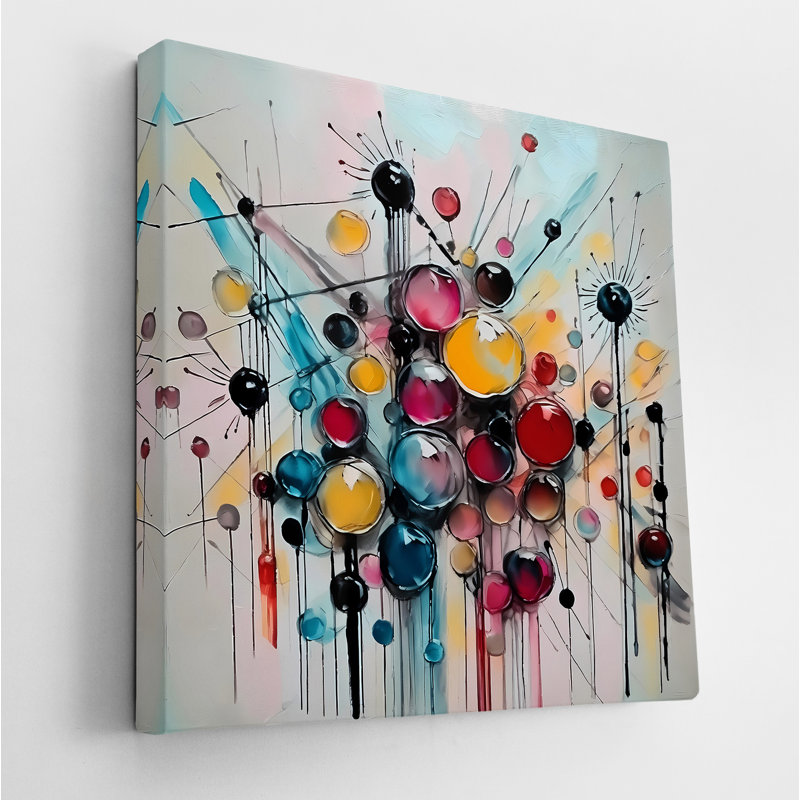 Quantum Particles, 24" H x 24" W