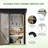 5 Ft. W X 3 Ft. D Outdoor Metal Storage Shed-112014286