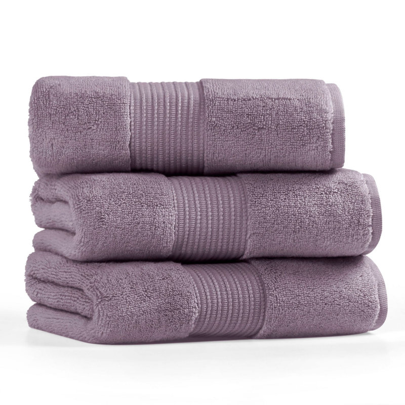 Luxurious Purple Bath Towel, 100% Cotton, 27.6 x 55.1 inches | 450 GSM, Soft and Absorbent | Machine Washable, Gentle Cycle, Tumble Dry Low | Perfect for Spa, Home, and Everyday Use, Durable Quality