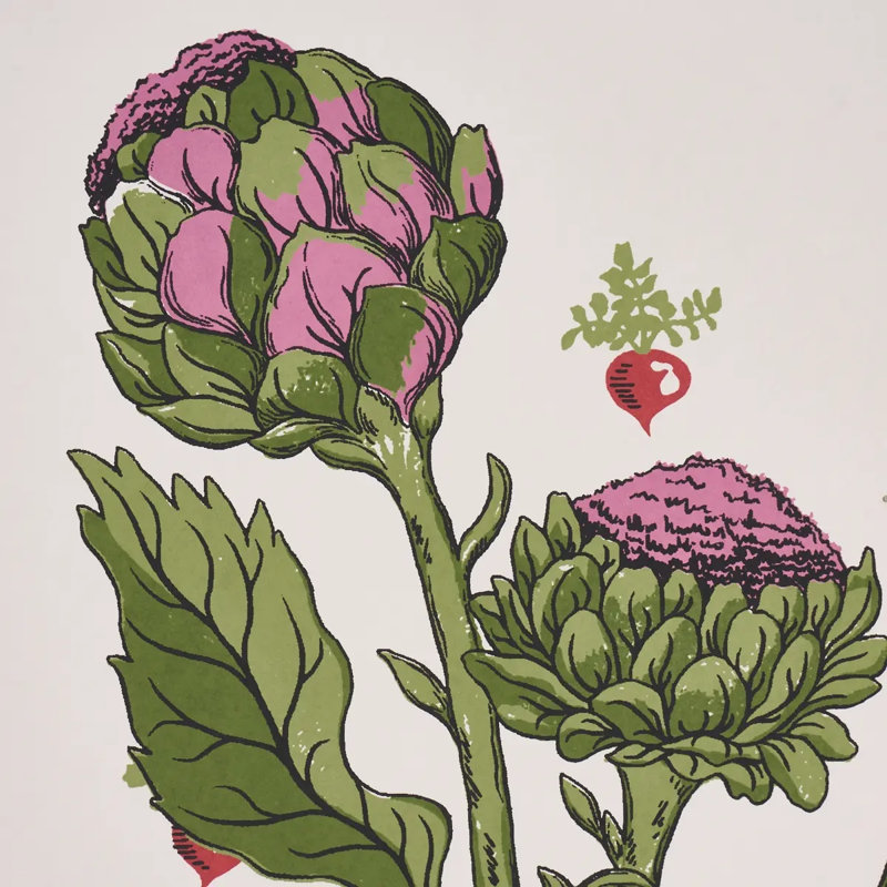 Green Grocer Wallpaper, Green