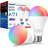 RGBCW Color Changing, A21 Dimmable Smart LED Bulbs