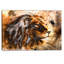 «Lion Collage - Animal Circle», art mural-35120057-35120071