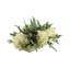 Snowy Evergreen and Hydrangea Holiday Centerpiece